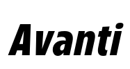 Avanti Font Image