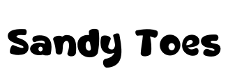 Sandy Toes Font Image