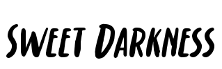Sweet Darkness Font Image