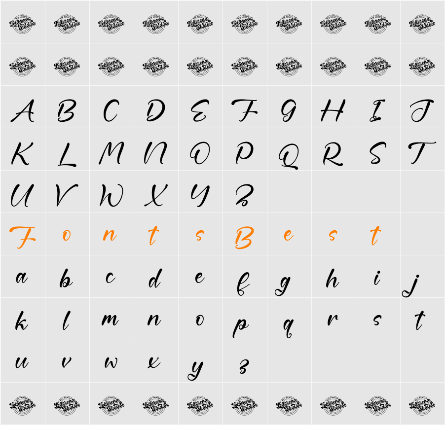 Starlight Beturock DEMO VERSION Character Map