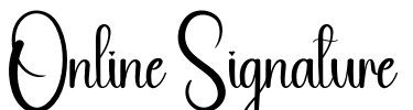 Online Signature