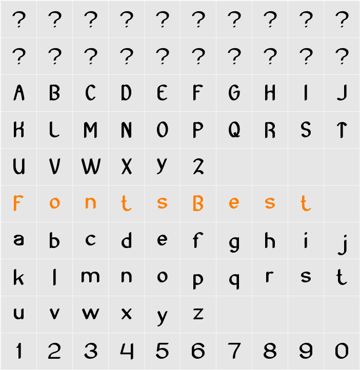 Archive Character Map