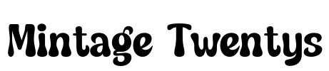 Mintage Twentys