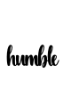 humble Font Image