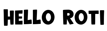 Hello Roti Font Image