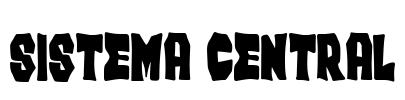 Sistema Central Font Image