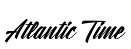 Atlantic Time Font Image