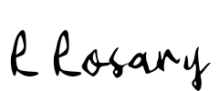 L Losary Font Image