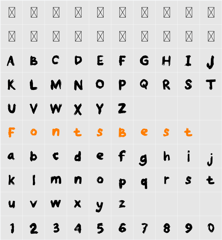 Film Horor Character Map