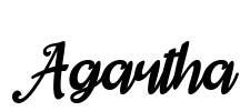 Agartha Font Image