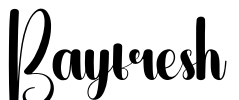 Bayfresh Font Image