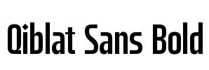 Qiblat Sans Bold