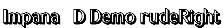 Impana 3D Demo rudeRight
