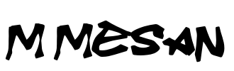 M Mesan Font Image