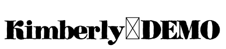 Kimberly-DEMO Font Image