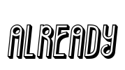 Already Font Image