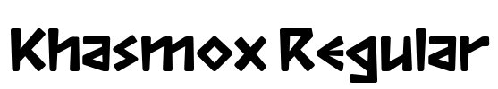 Khasmox Regular