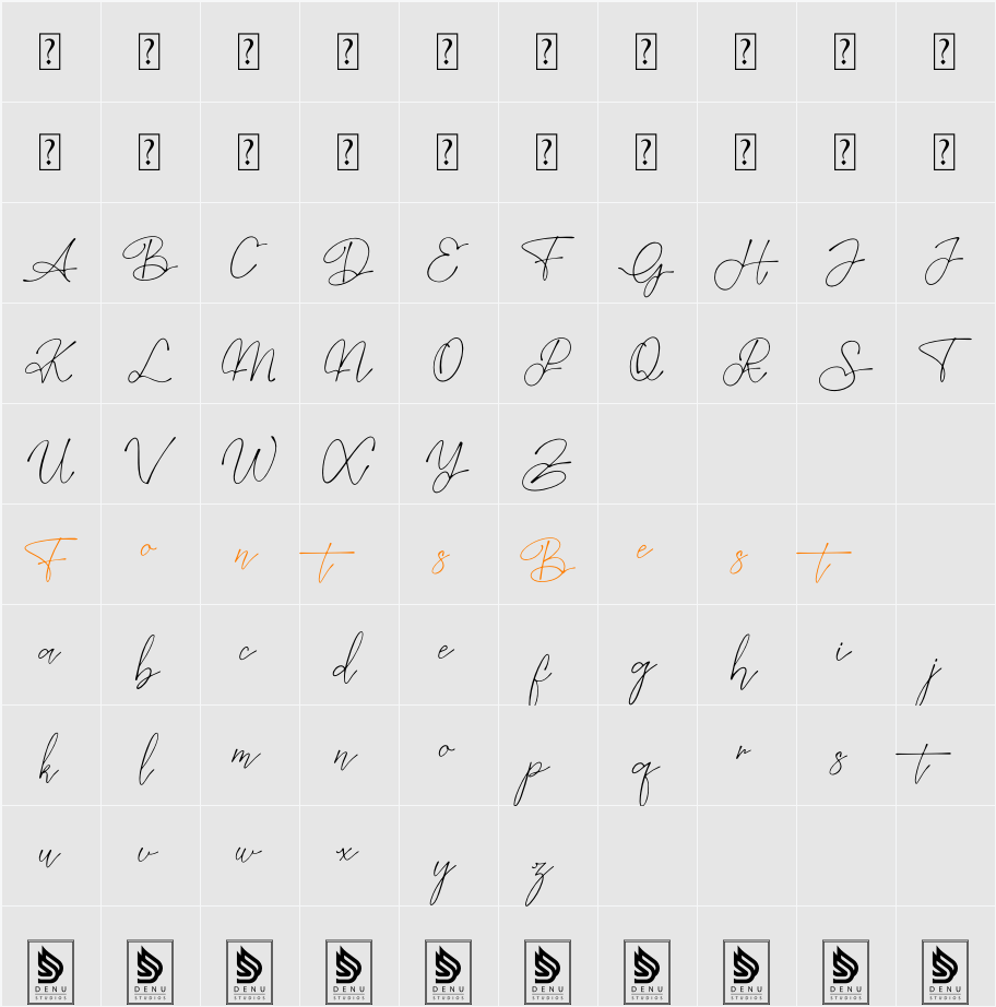 Gishelyna Character Map