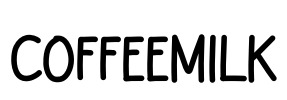 Coffeemilk Font Image