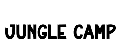 Jungle Camp Font Image