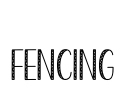 Fencing Font Image