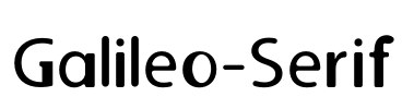 Galileo-Serif Font Image