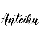 Anteiku Font Image