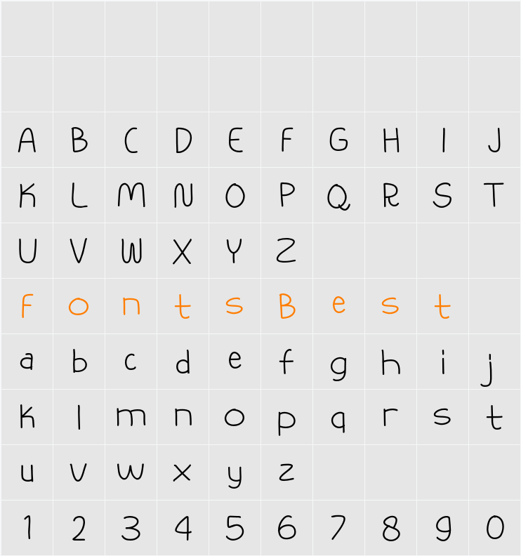 Orange Sunshine Character Map