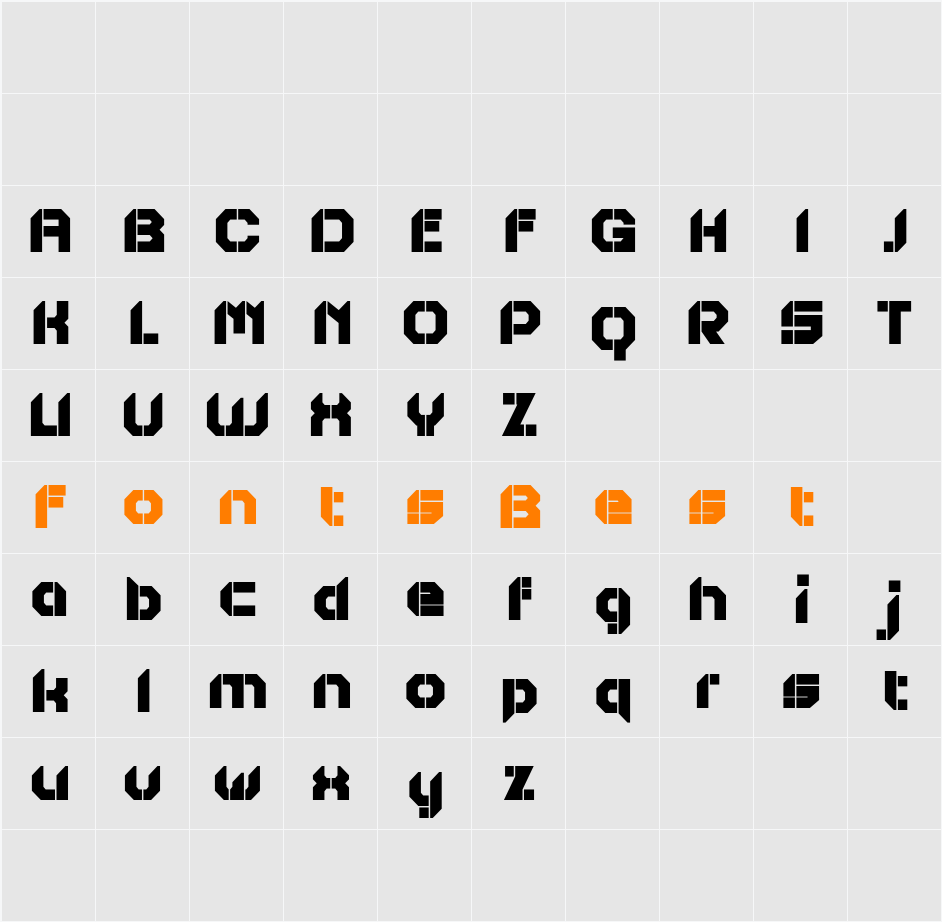 Liavin Demo Character Map