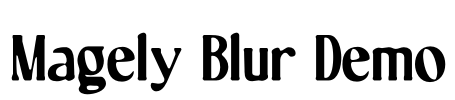 Magely Blur Demo