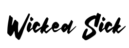 Wicked Sick Font Image