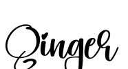 Ginger Font Image
