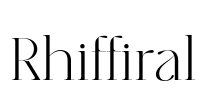Rhiffiral Font Image