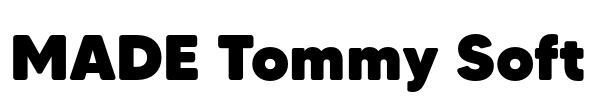MADE Tommy Soft Font Image