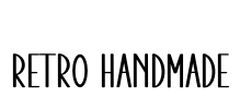Retro Handmade Font Image