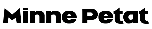 Minne Petat Font Image