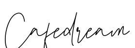 Cafedream Font Image