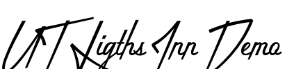 UT Ligths Inn Demo Font Image