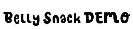 Belly Snack DEMO Font Image