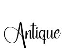 Antique Font Image
