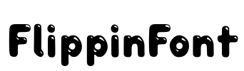 FlippinFont Font Image