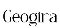 Geogira Font Image