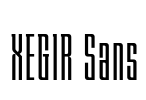 XEGIR Sans Font Image