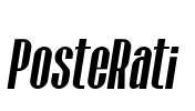 PosteRati Font Image