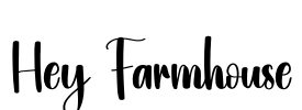Hey Farmhouse Font Image