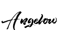 Angelow Font Image