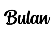Bulan Font Image