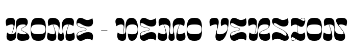Bome - Demo Version Font Image