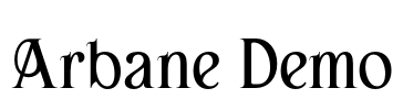 Arbane Demo