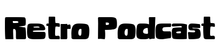 Retro Podcast Font Image